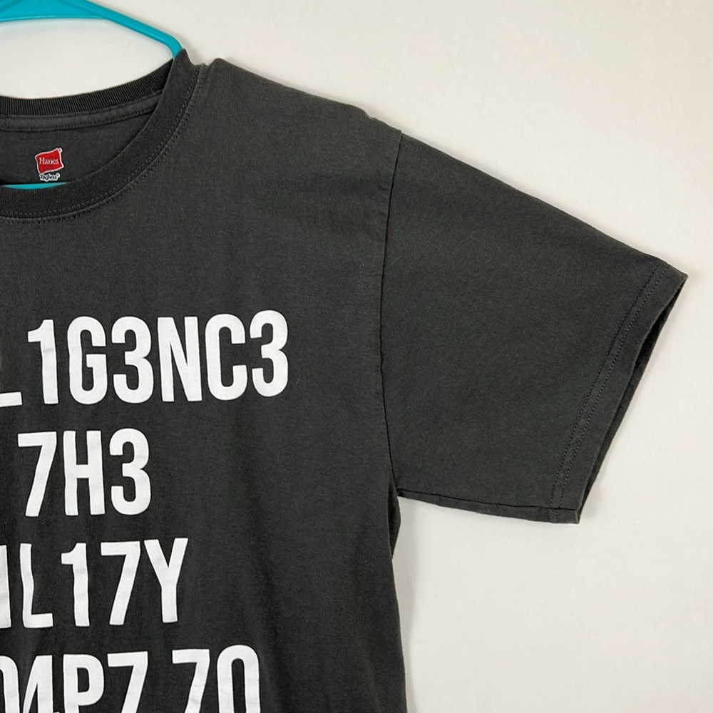 Intelligence is the ability to adapt to change. Stephen Hawking tee gray… - Picture 2 of 5
